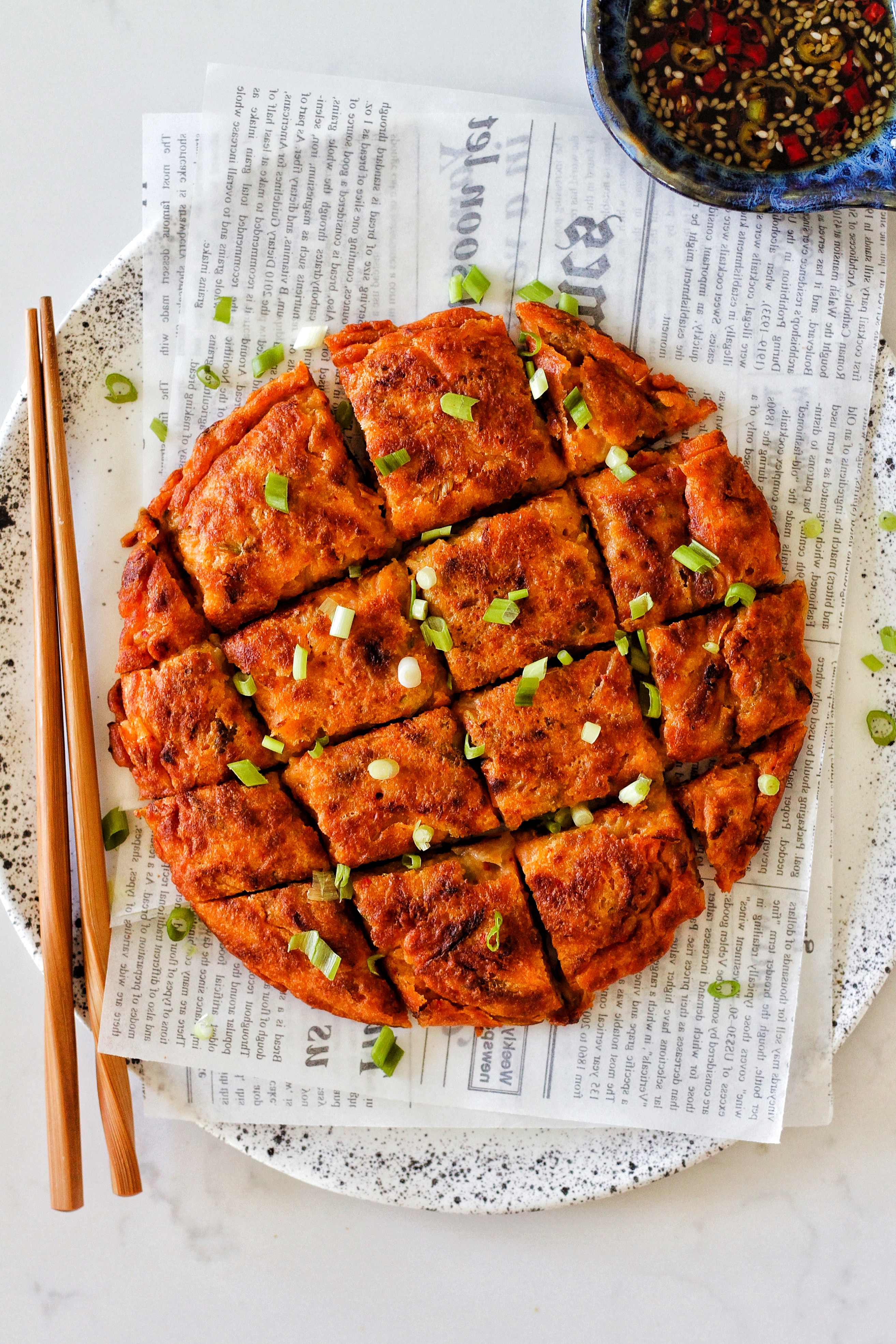 Kimchi Pancake Vegan Gluten Free