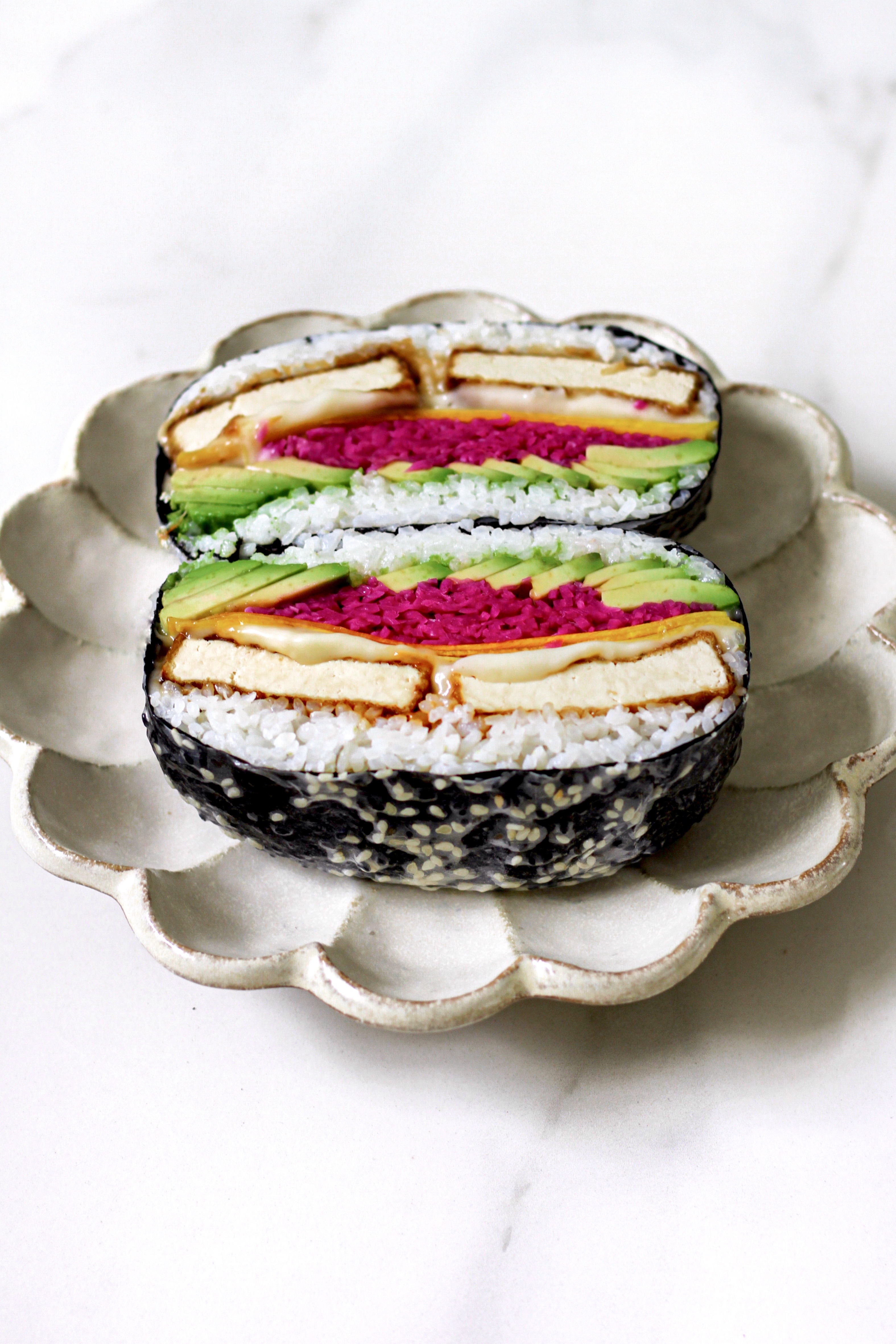 Onigiri Sushi Burger Vegan