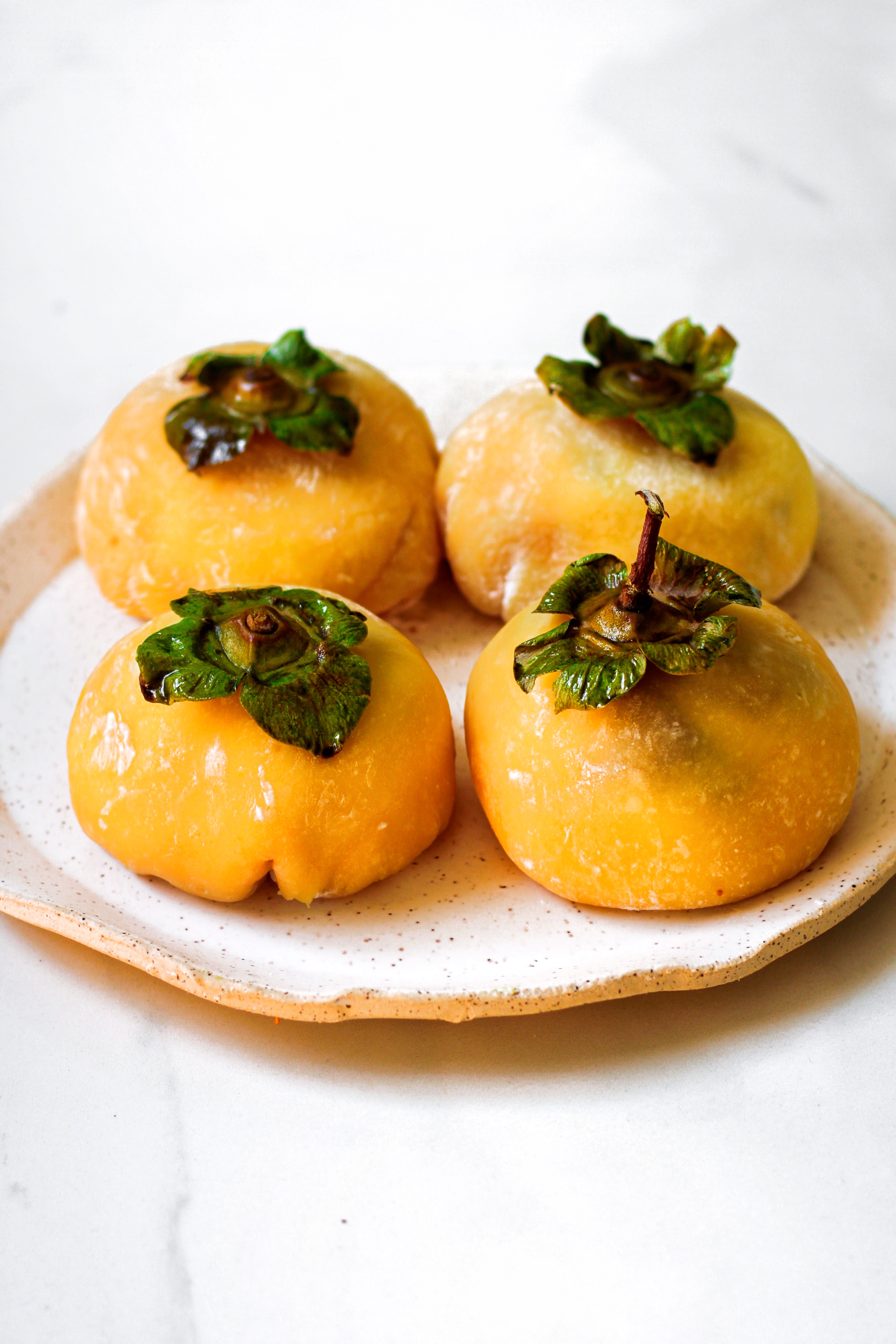 Persimmon Daifuku Easy Microwave Method