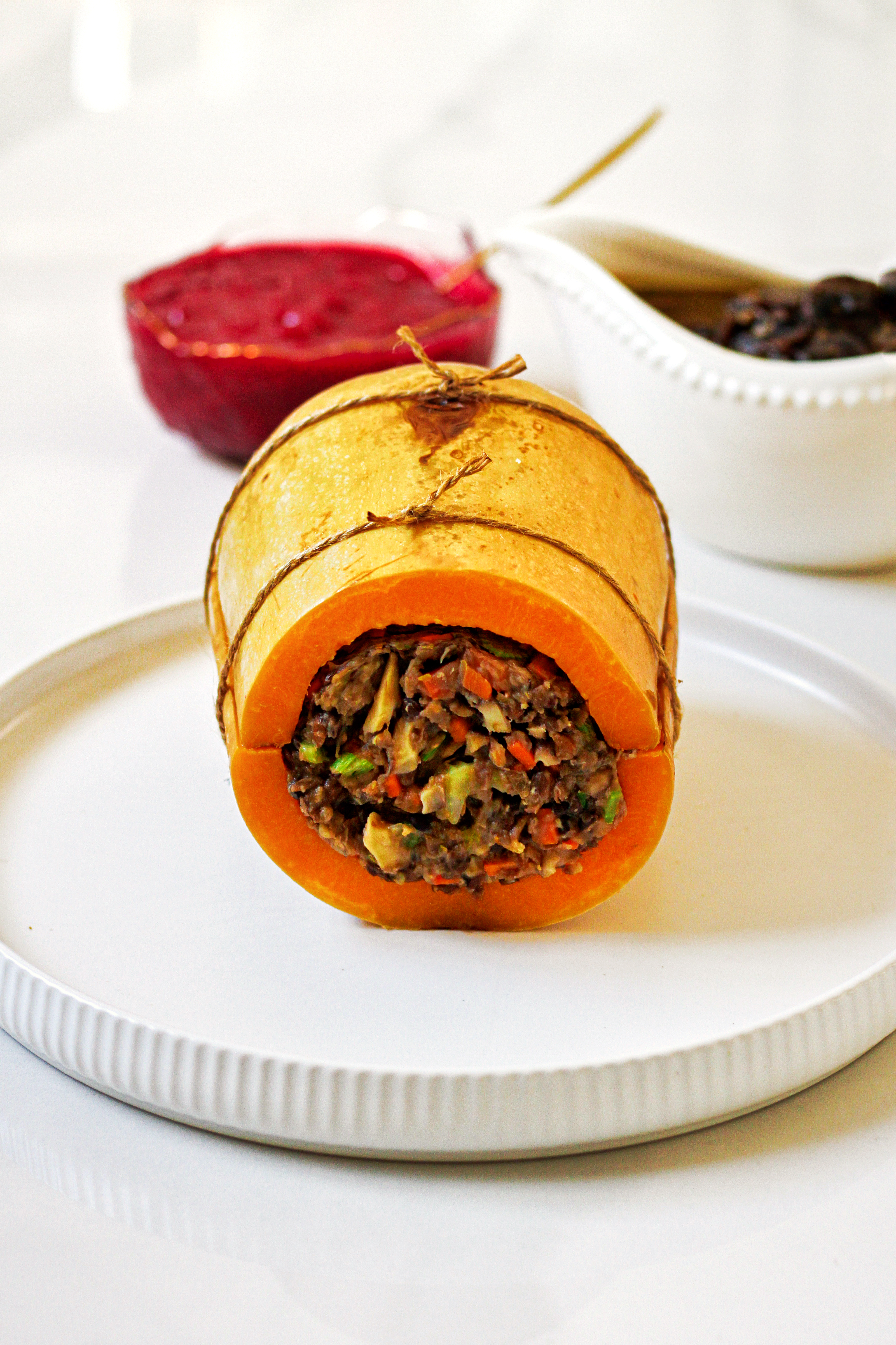 Stuffed Butternut Squash Wellington