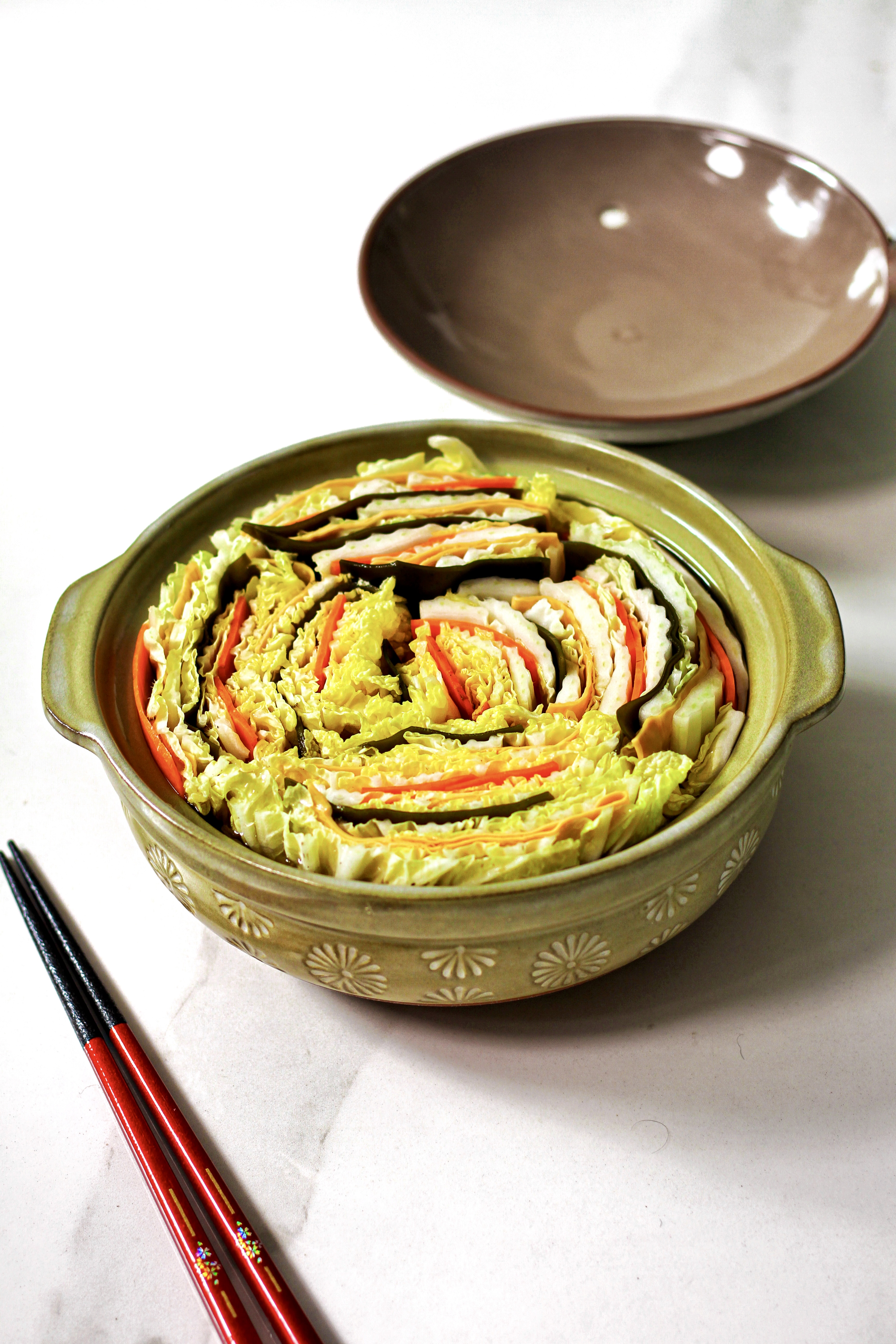 Napa Cabbage Mille Feuille Nabe Japanese Hot Pot
