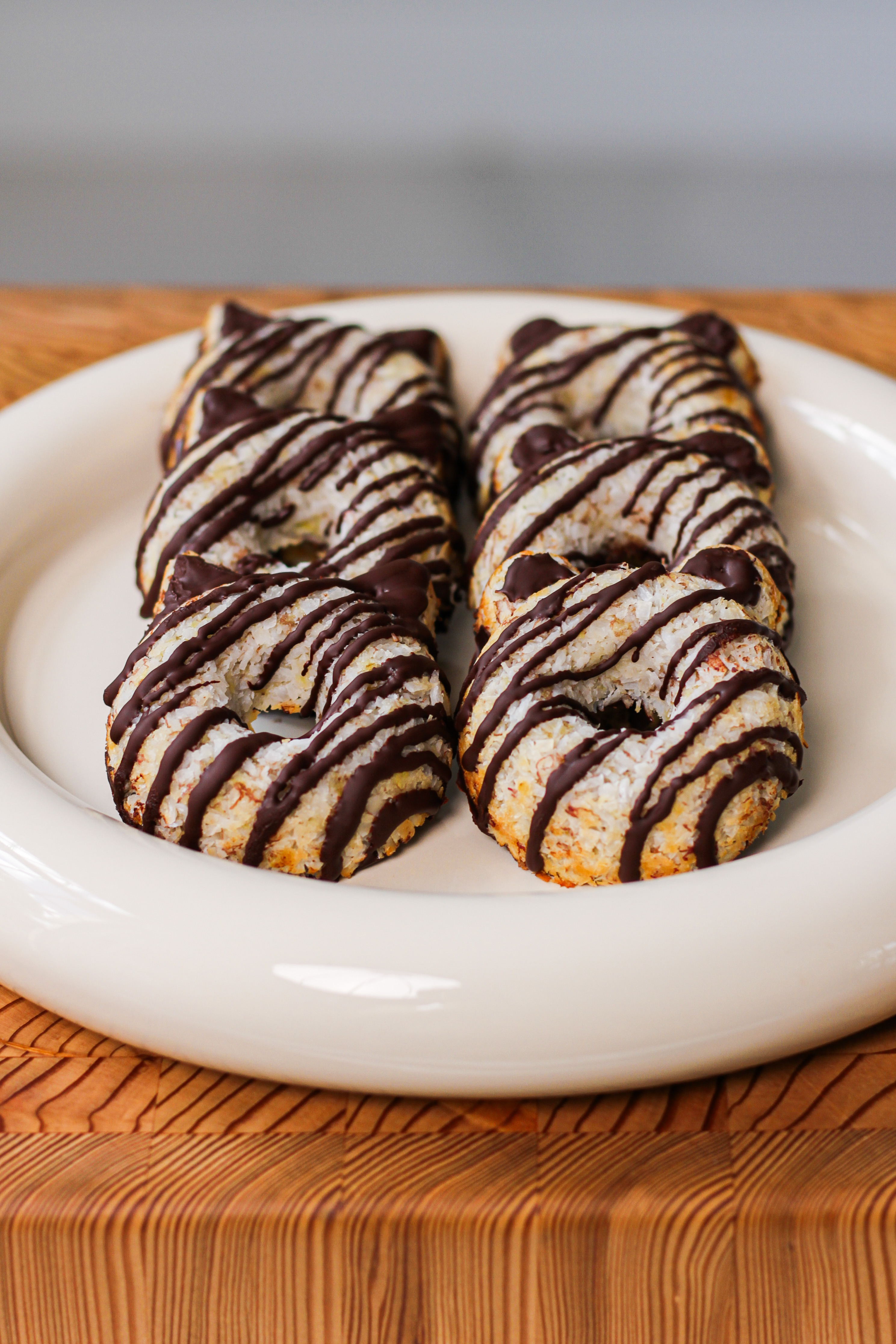 Banana Coconut Samoa Cookies (Vegan, Added Sugar Free & Gluten Free)
