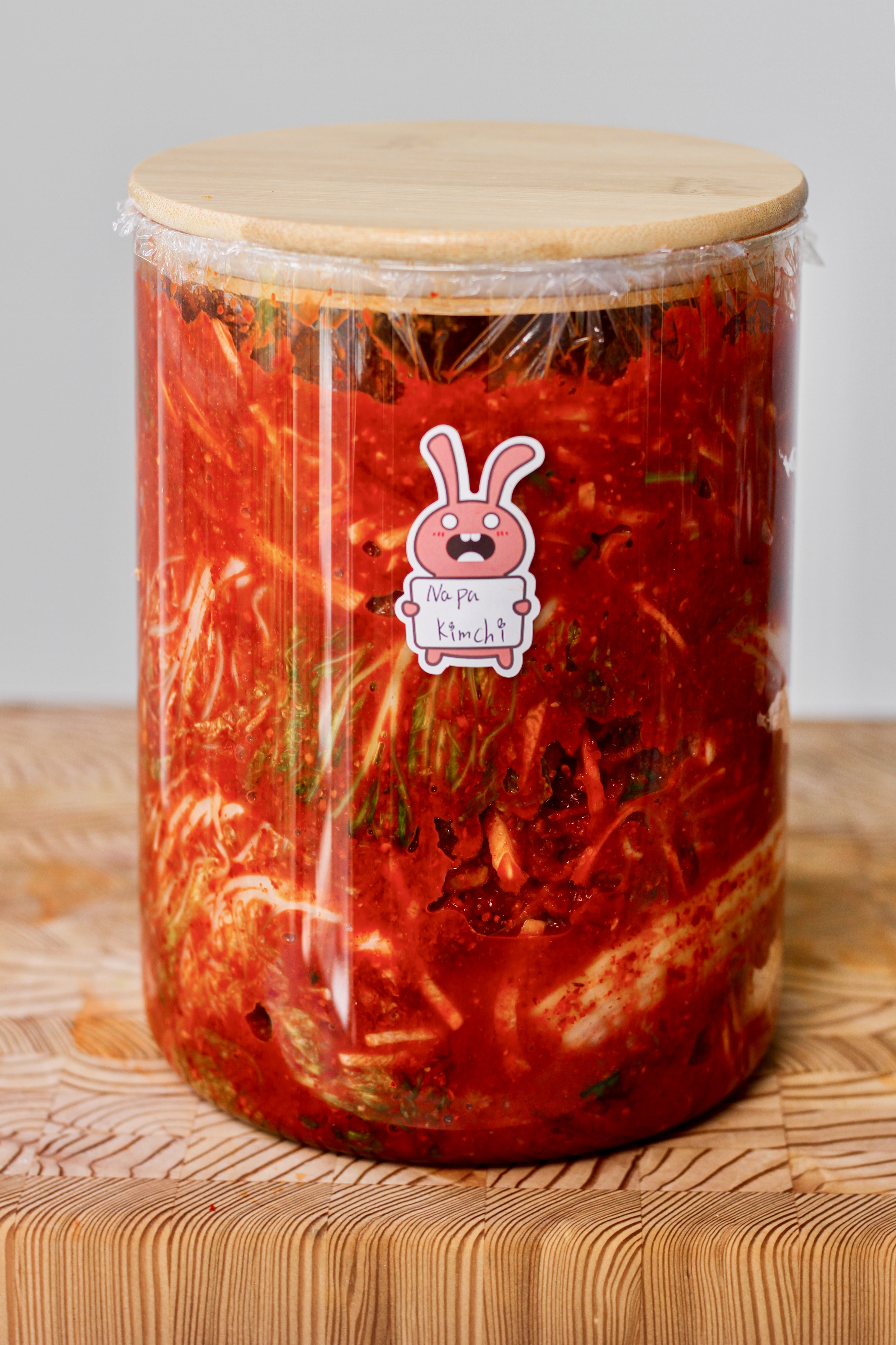 Traditional Homemade Kimchi (Vegan No Fish)