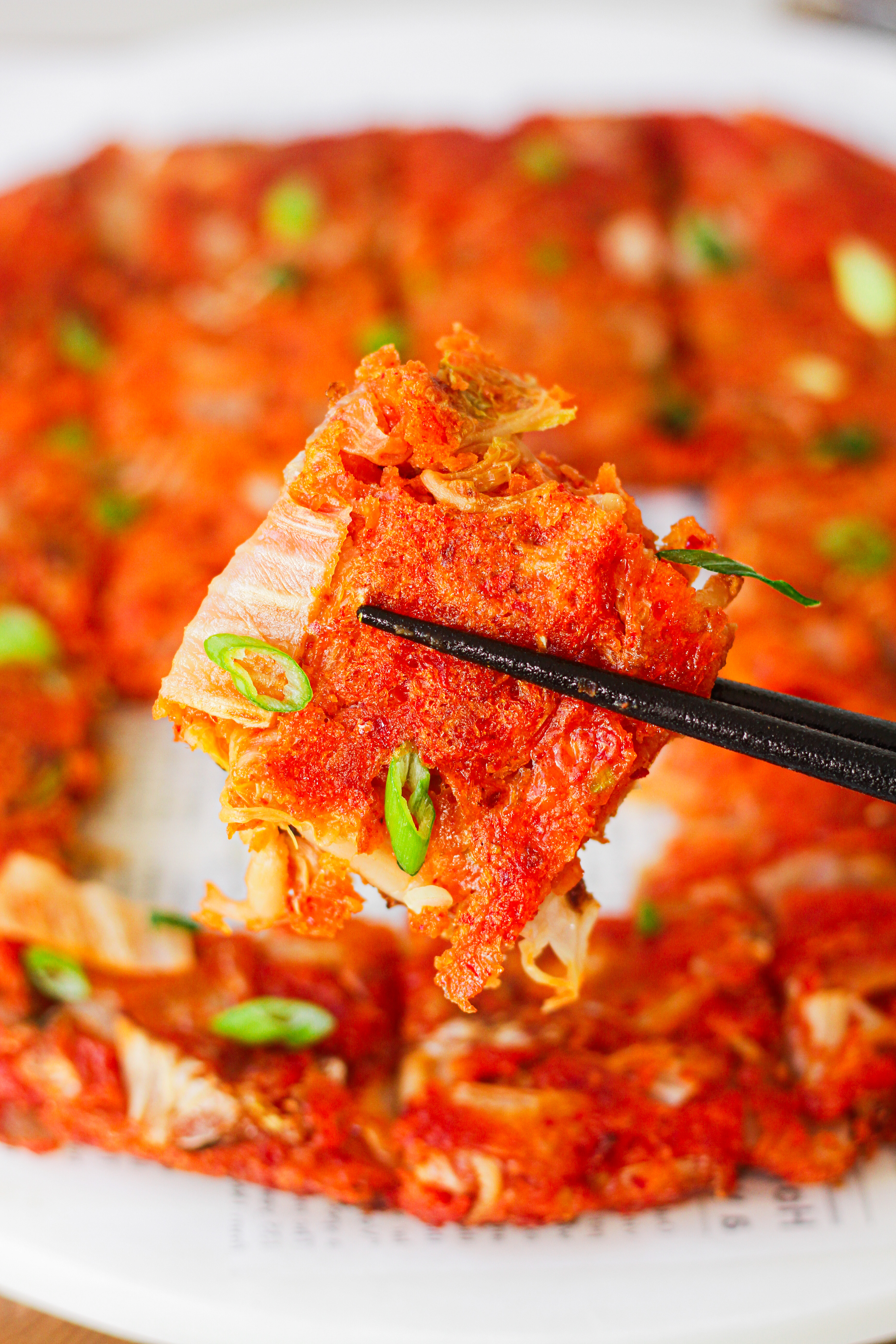 Crispy Kimchi Pancake aka Kimchi-Jeon