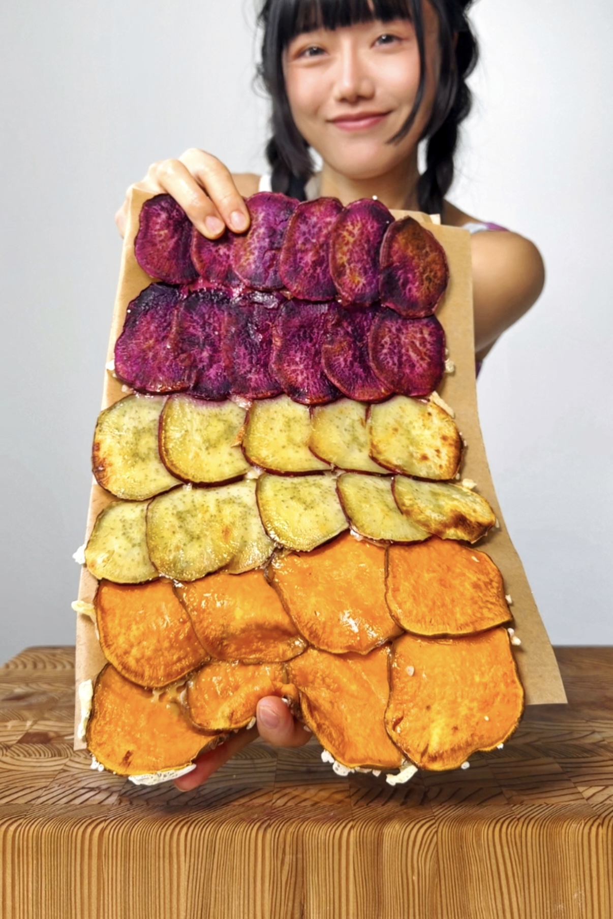 Two-Ingredient Sweet Potato Wraps Vegan Gluten Free